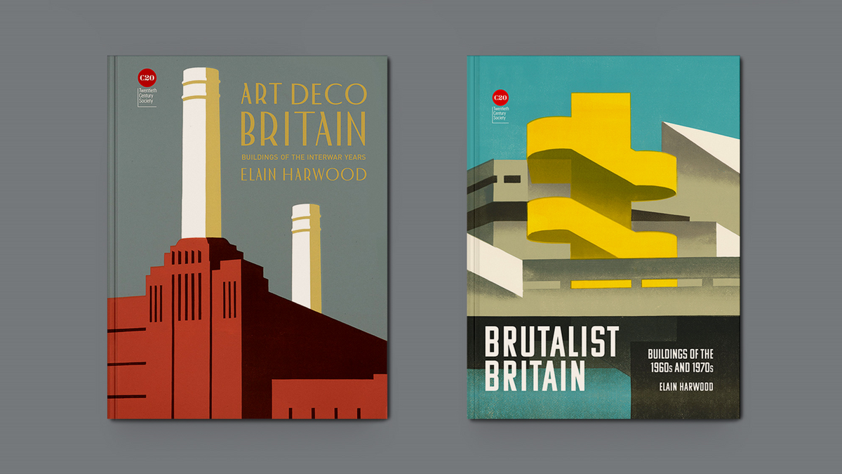 オリジナル版 arts & architecture / March 1960 Book Bundle: Art Deco Britain + Brutalist Britain – C20 Shop