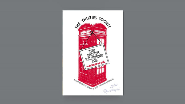 Take it as Red K2 phonebox screenprint (Artist signed) - Edition of 40
