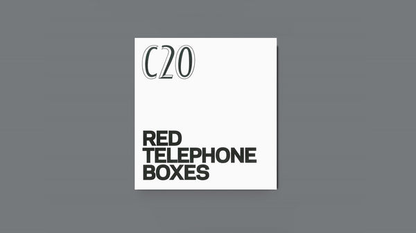 C20 Red Telephone Boxes pamphlet